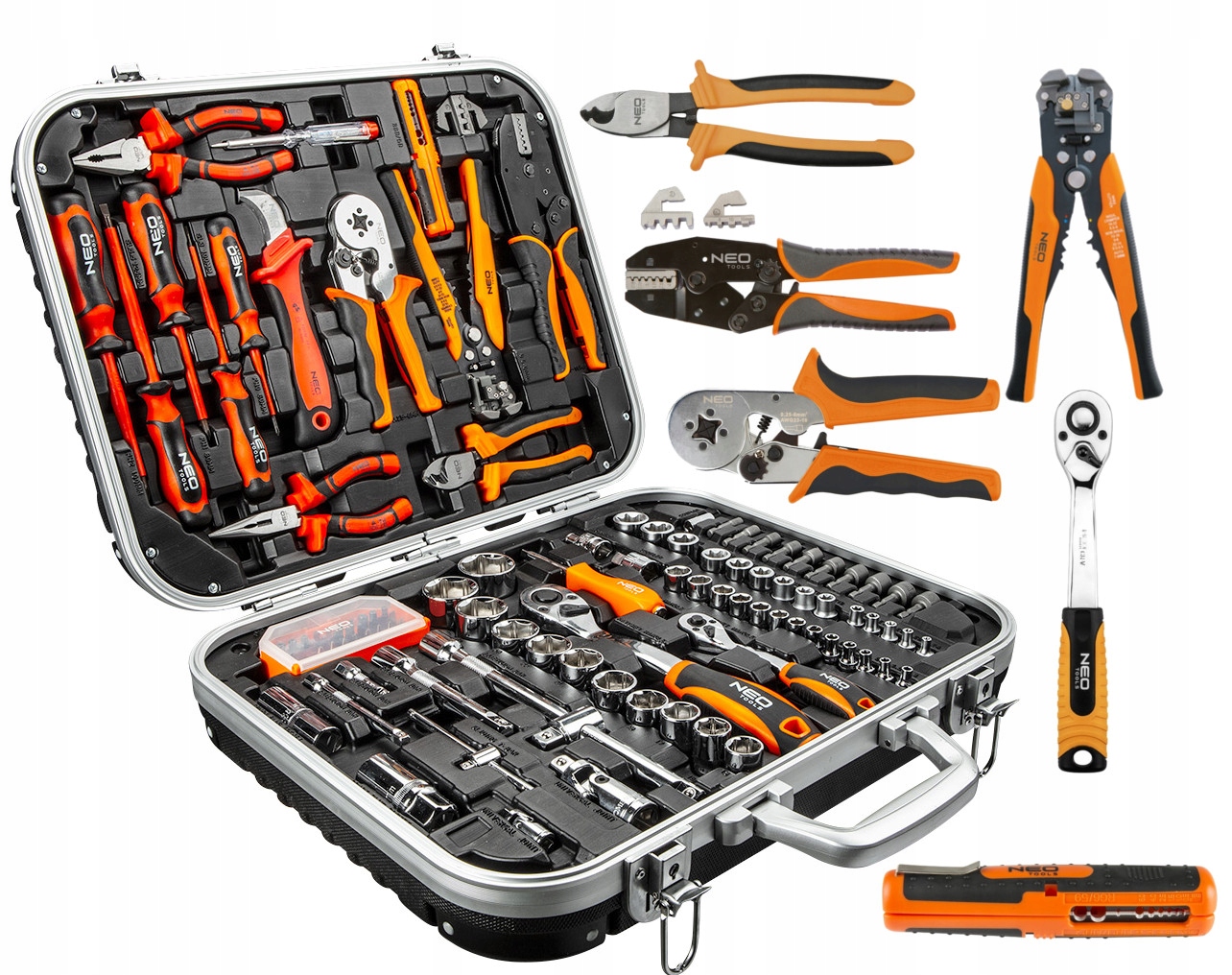 Sada náradia Neo Tools 108 dielov